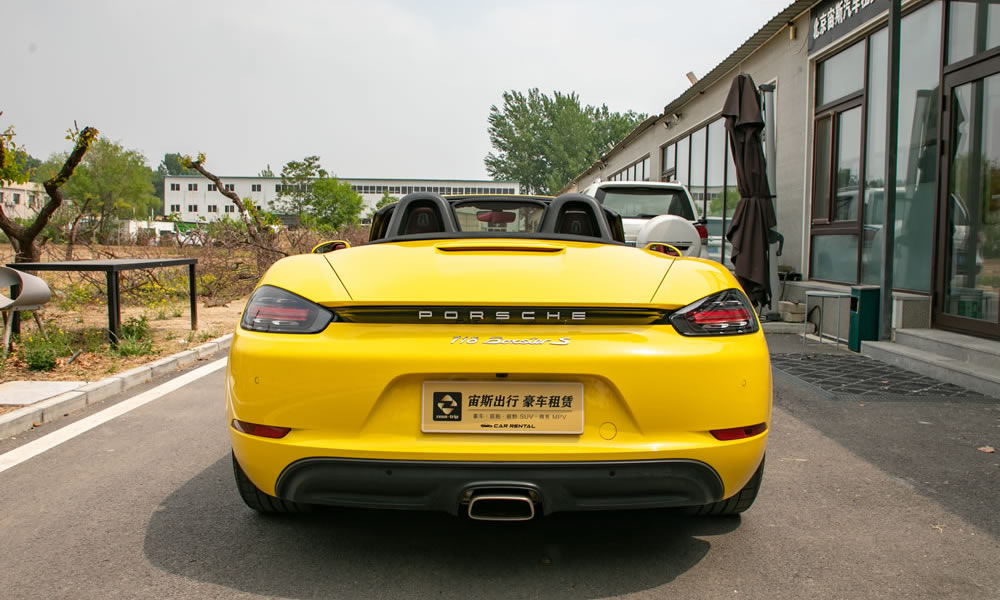 京牌保时捷718租车